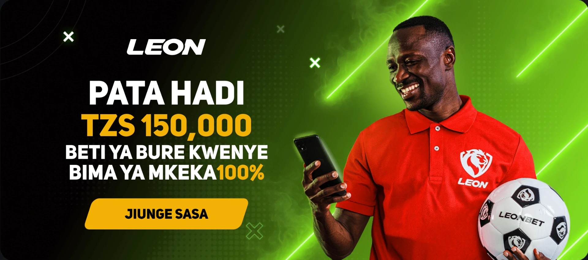 Beti ya bure kwenye bima ya mkeka 100% hadi TZS 150,000